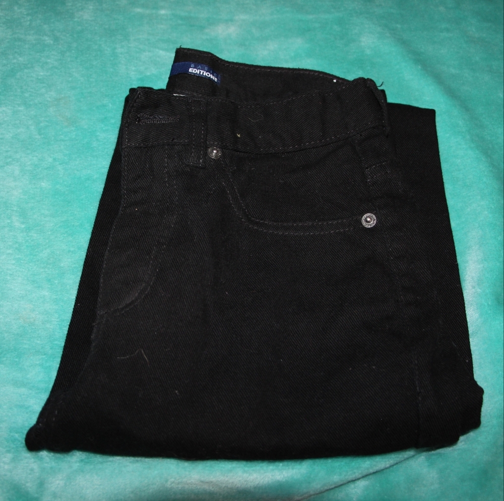 Basic Editions Black Denim Pants
